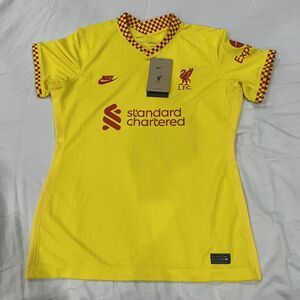 Nike Liverpool FC Stadium 3rd 2021/2022 jersey DB6227-704 Women Sz M NWT